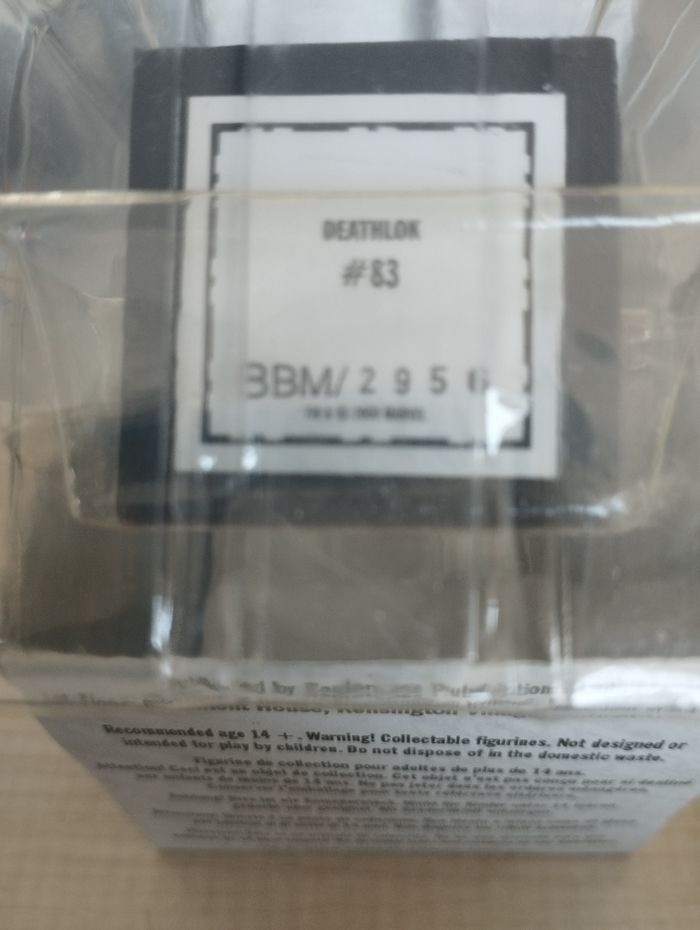 Figurine Marvel deathlock en plomb - photo numéro 4