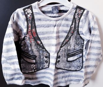 Haut manches longues 2-3 ans / Zara Kids - neuf