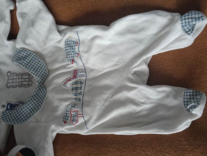 Lot de 4 pyjamas velours - photo numéro 3