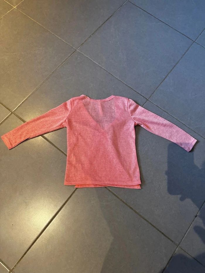 Gilet - Lulucastagnette - Rose - 4 ans - photo numéro 3