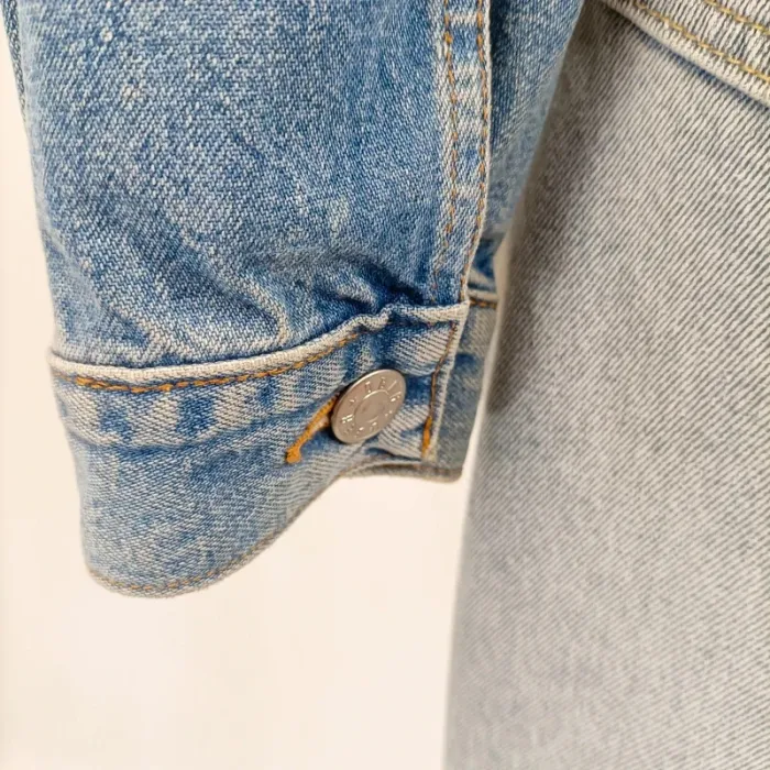Veste en jean Ober - taille S - jean clair 100% coton bonne qualité A177 - photo numéro 9