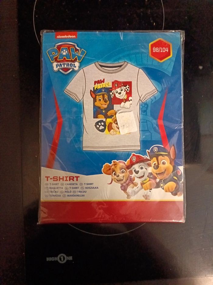 Tee-shirt paw patrol