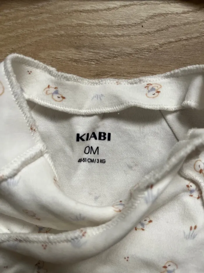 Ensemble Kiabi taille 0 poussin - photo numéro 3