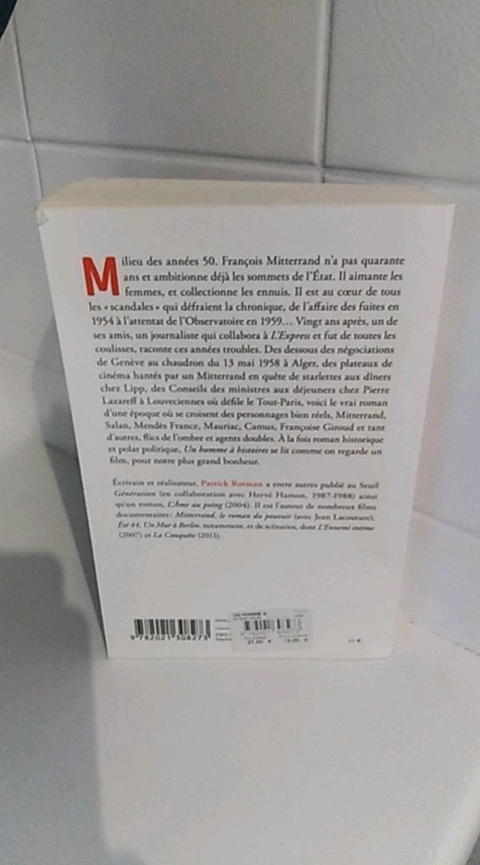 Livre Un Homme à Histoire - photo numéro 2