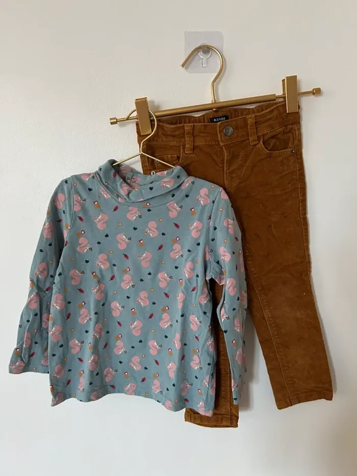 Ensemble In Extenso/Kiabi taille 3 ans en parfait état