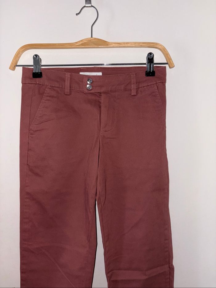 Pantalon bordeaux les petites Bombes LPB taille XS en très bon état. - photo numéro 5