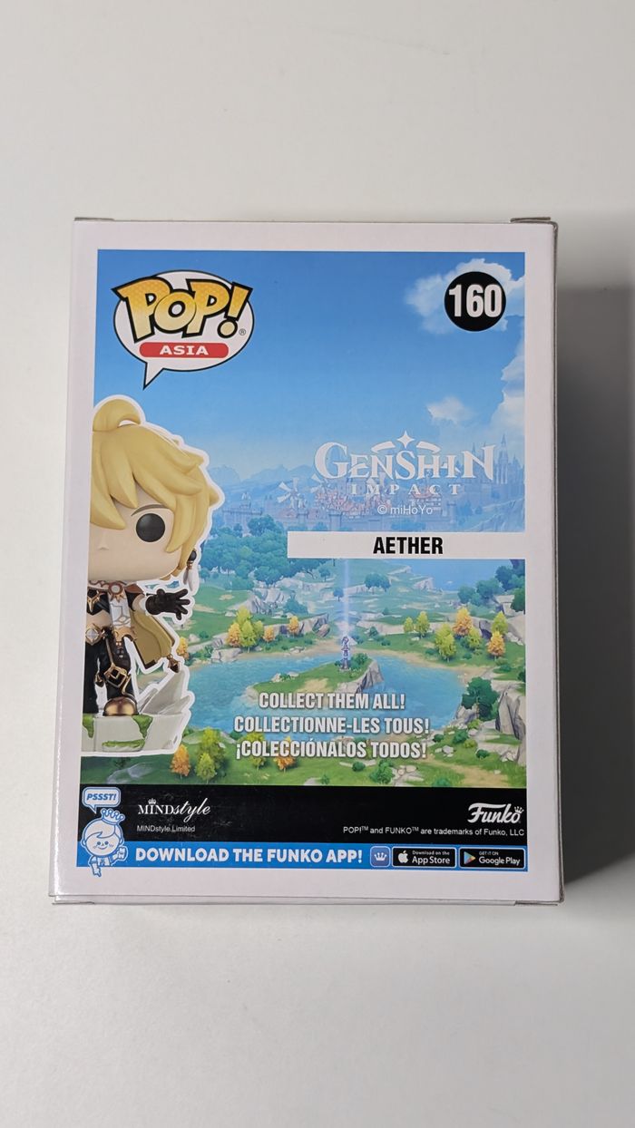 [Funko pop] Figurine Genshin Impact Aether 160 - photo numéro 3