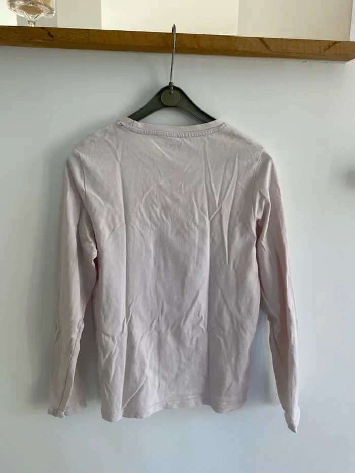 T-shirt manche longue kiabi beige - photo numéro 4