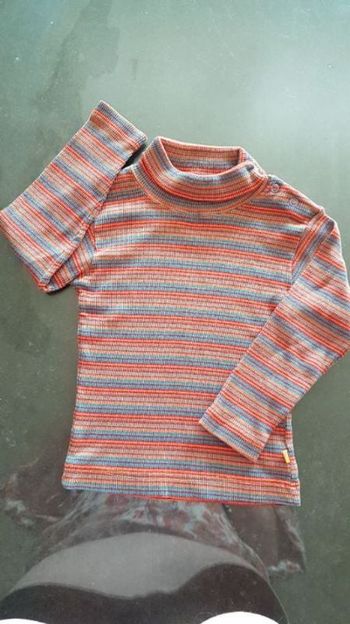 sous pull multicolore kiabi 3 ans