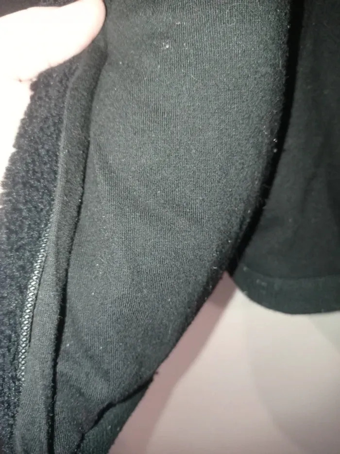 Veste épaisse toute douce noir - photo numéro 7