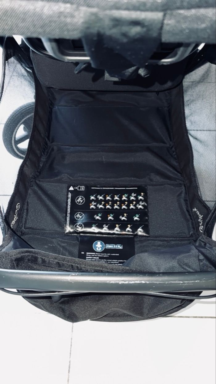 Poussette double Cybex gazelle S - photo numéro 3