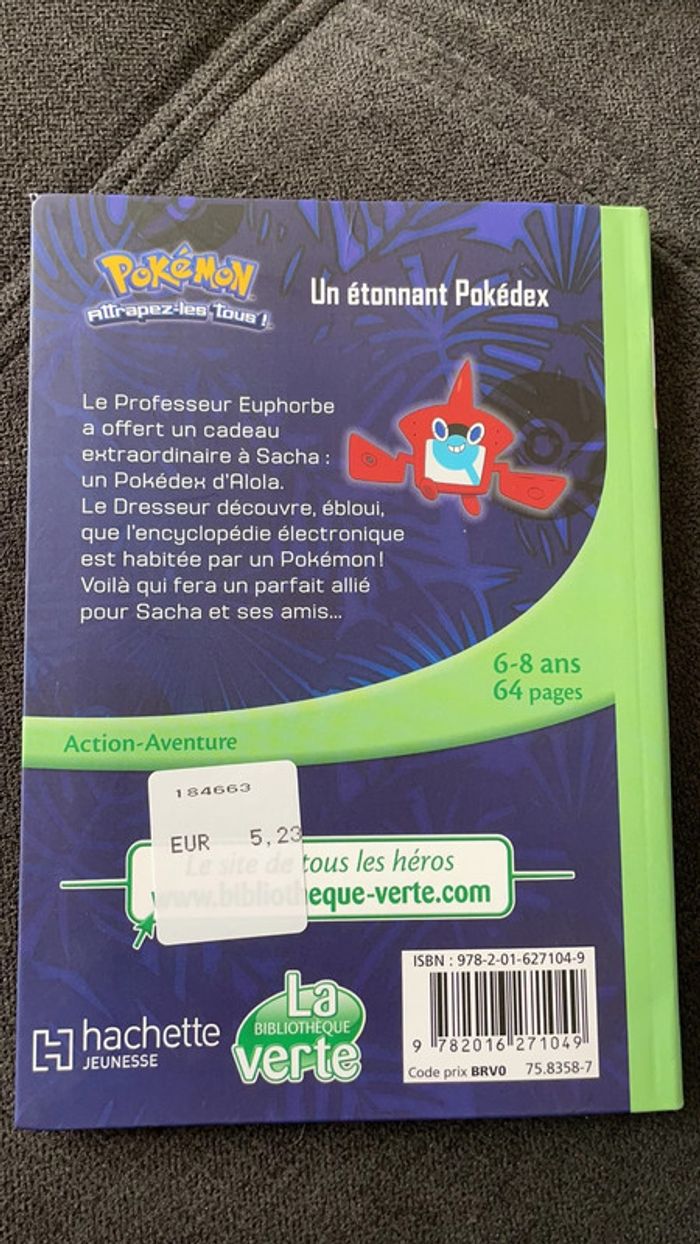 La bibliothèque verte Pokemon - photo numéro 2