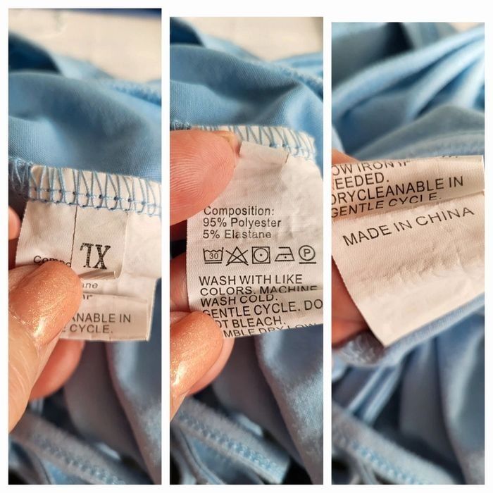Lot de 3 hauts courts taille XL Shein excellent état - photo numéro 4