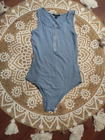 Body Jennyfer bleu a zip