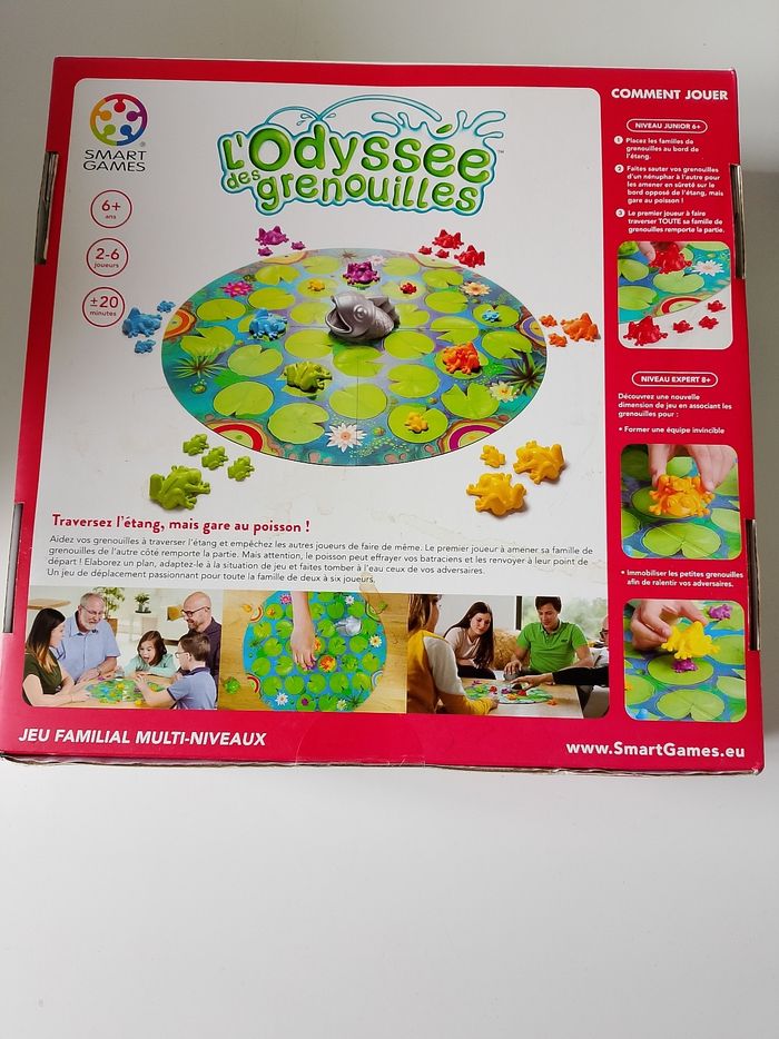 L'odyssée des grenouilles Smart games neuf - photo numéro 2