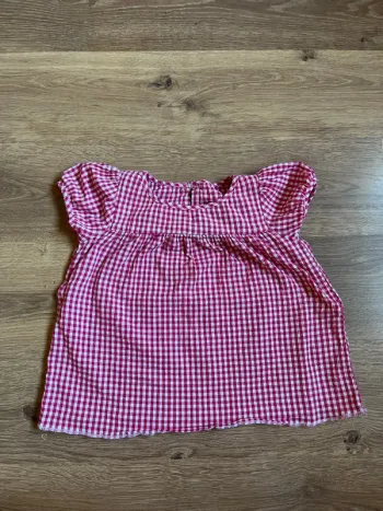 Blouse vichy Petit Bateau 5 ans
