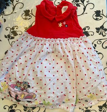 Robe à volant  18/24 mois