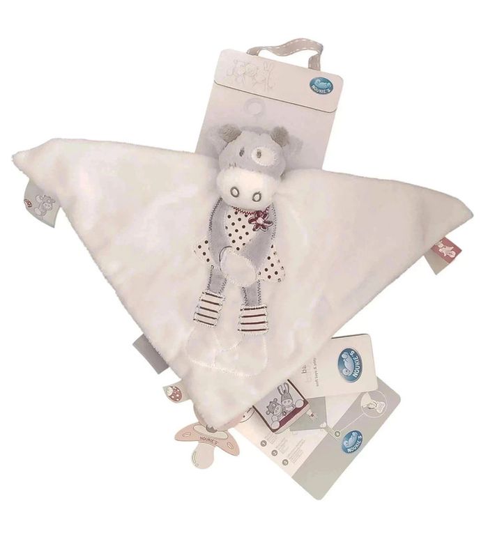 30 € 🐮 Doudou Plat Vache "Lolita Tidou"