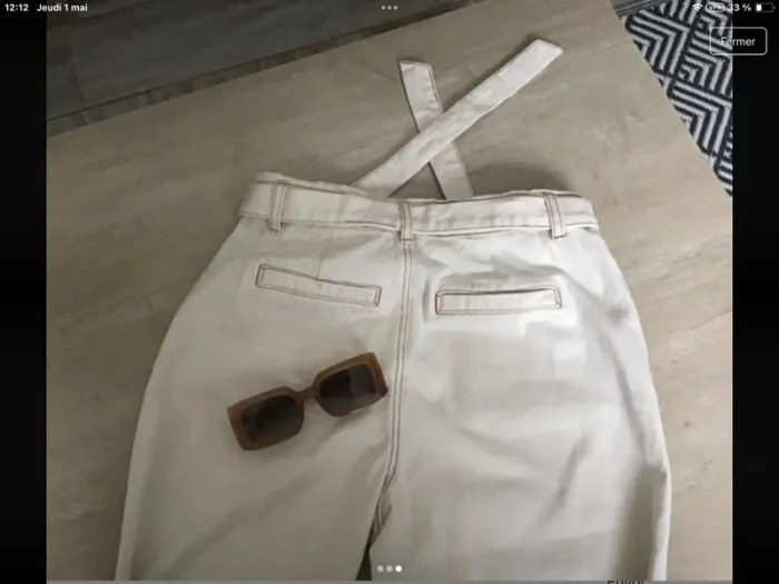 Pantalon chino jambes larges - photo numéro 3