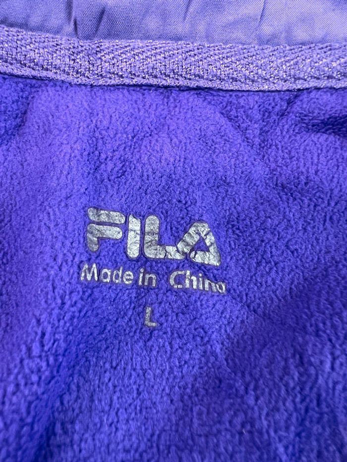 Manteau Fila violet taille L – Femme casual - photo numéro 8