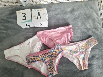 Lot de 4 culottes 3 ans