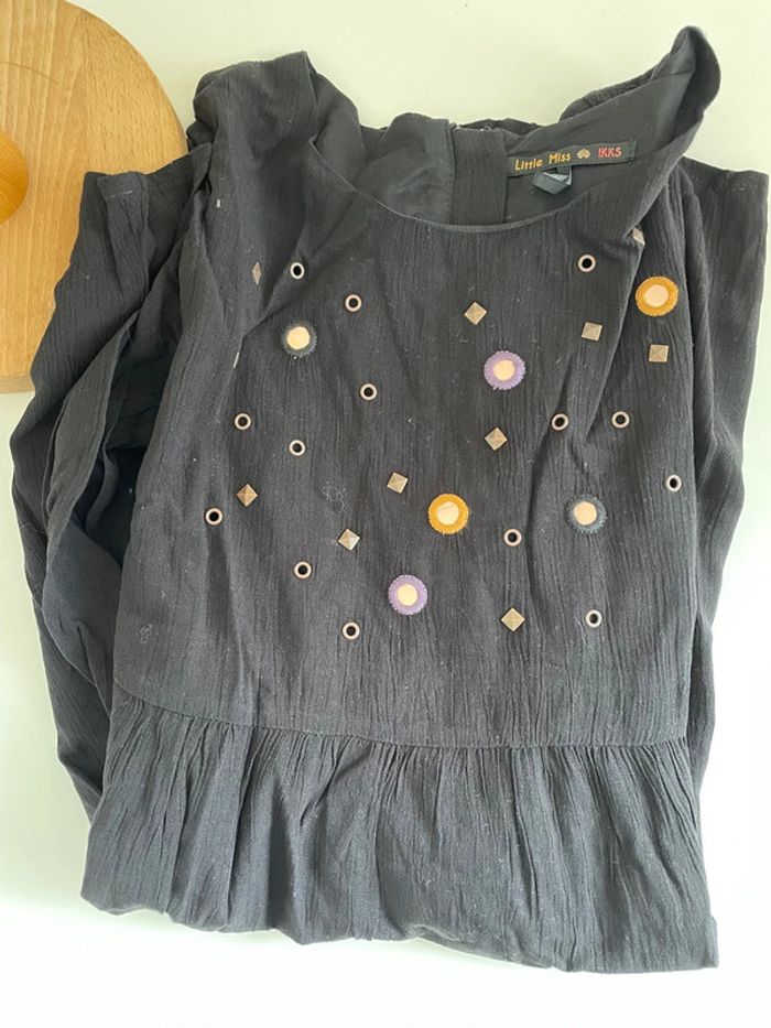 Robe noir fille ikks - photo numéro 4