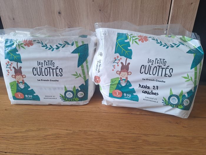 57 couches taille 1 Les Petits Culottés