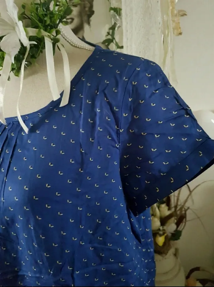 Jolie blouse bleue Lola & Liza Taille L Neuve - photo numéro 3