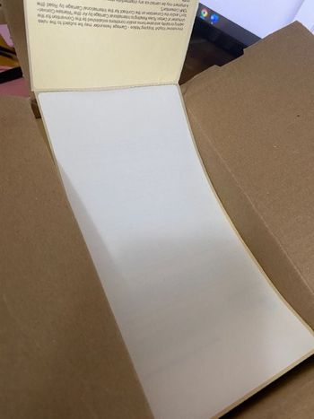 Étiquettes thermiques