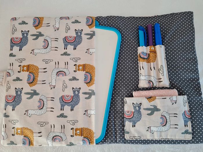 Pochette range ardoise ou cahier - photo numéro 3