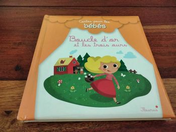 Livre boucle d'or et les trois ours Fleurus