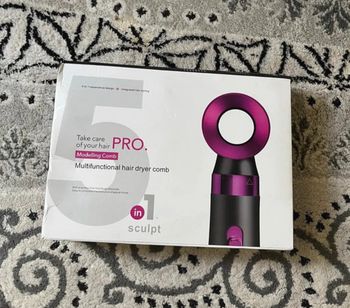 Peigne soufflant 5 en 1 neuf pour brushing