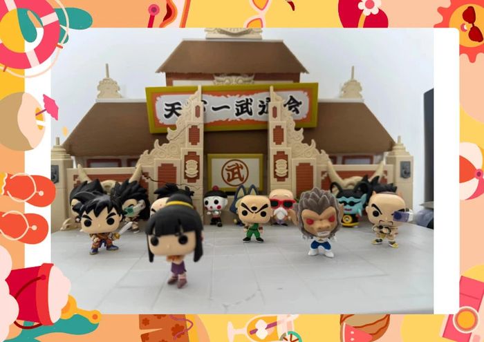 Lot 16 mini funko pops dragon ball z - photo numéro 10