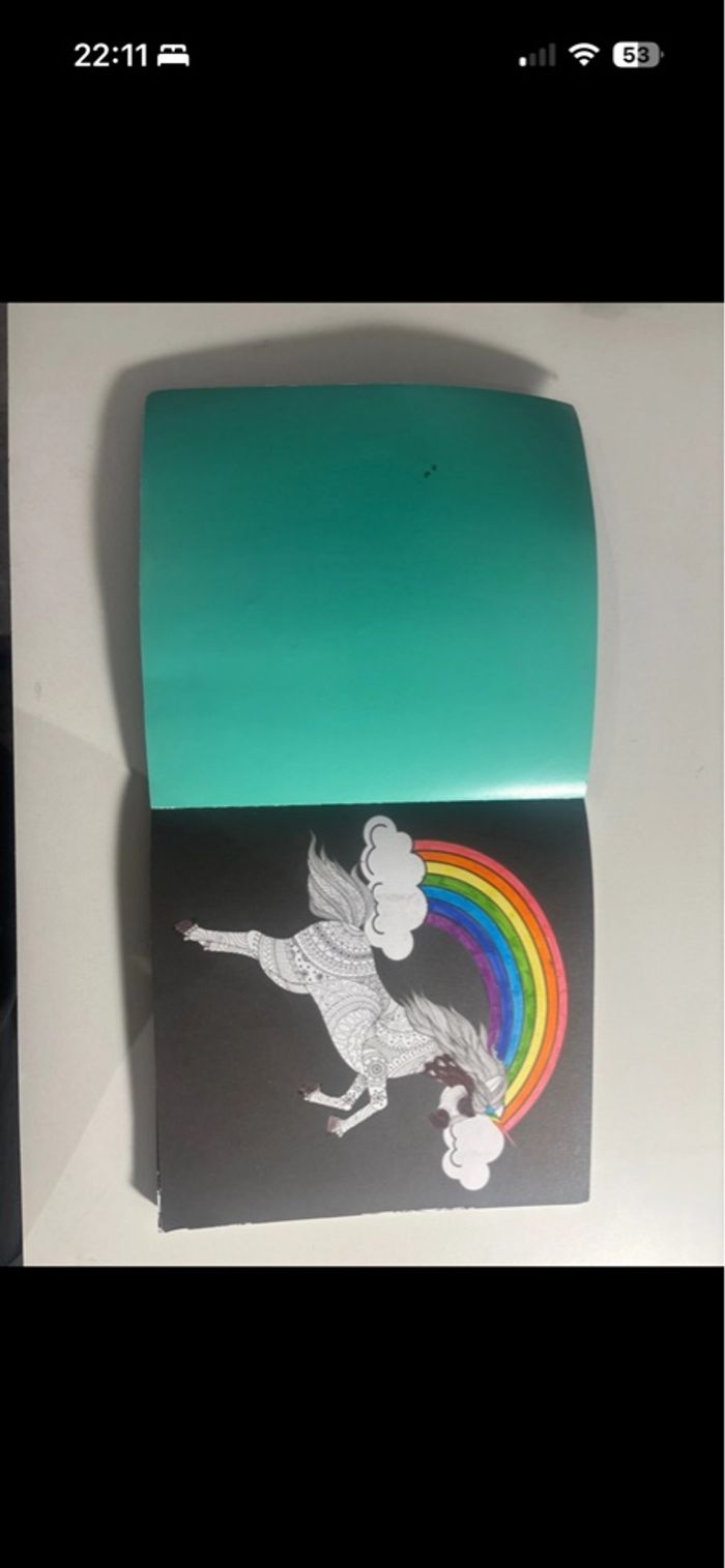 Livre de coloriage licornes - photo numéro 4