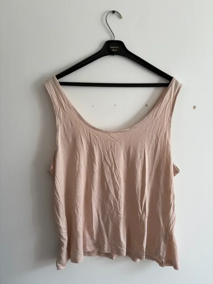 Débardeur Etam rose pâle/nude taille XL - photo numéro 3