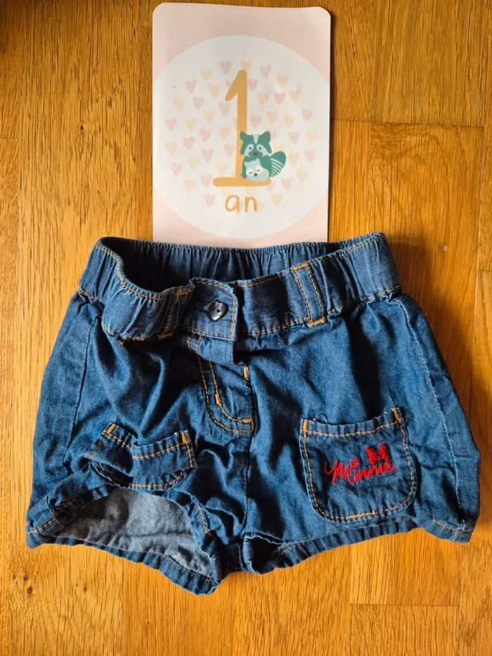 Short jean Minnie