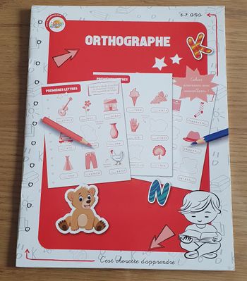 Livre orthographe 6/7 ans