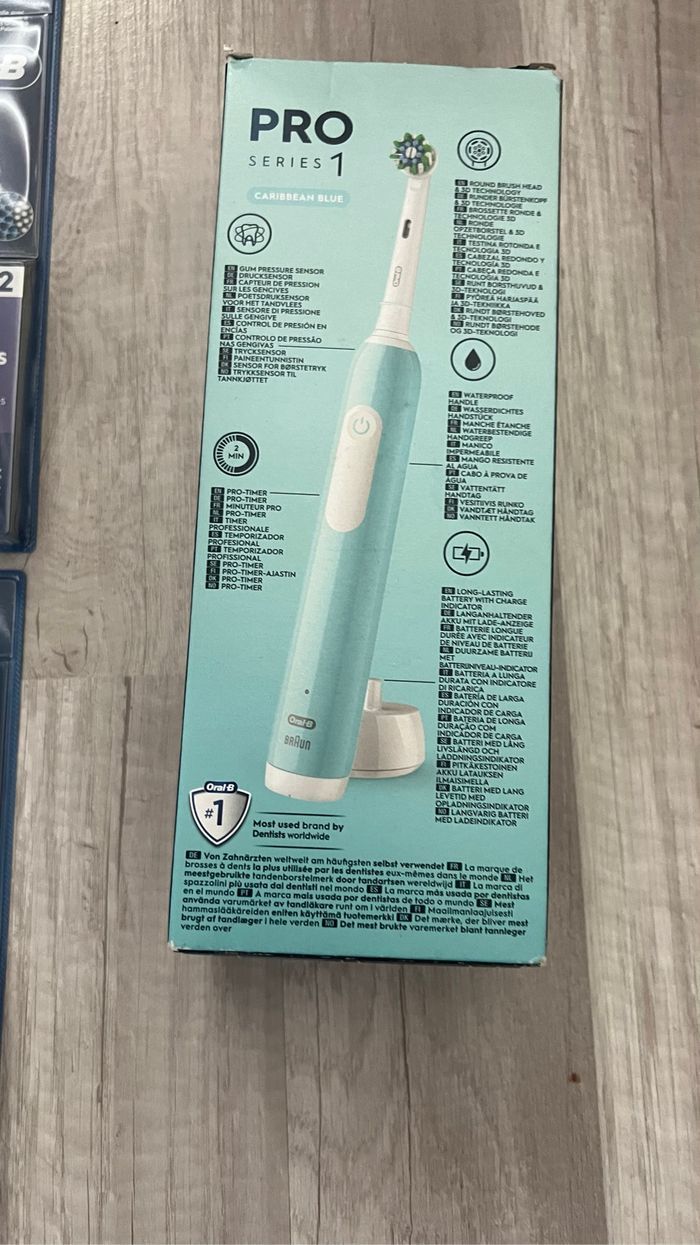 Brosse à dent électrique pro1 + 2 brossettes - photo numéro 3