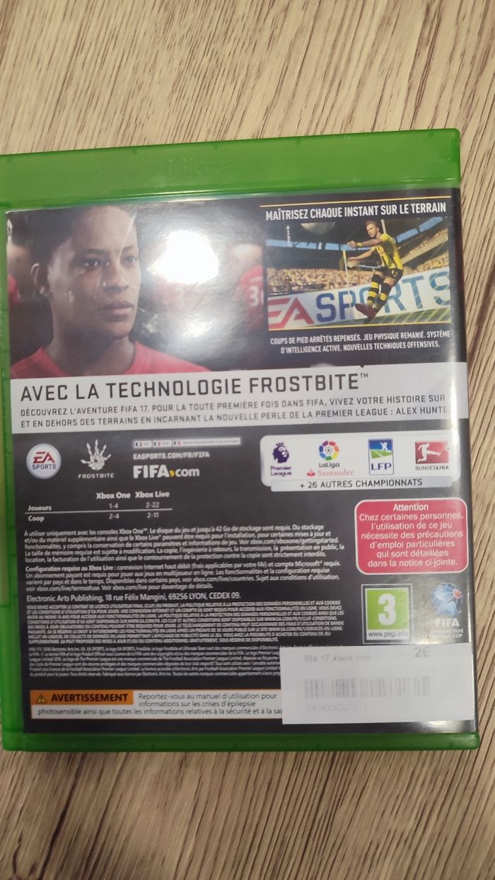 FIFA 17 Xbox one - photo numéro 3