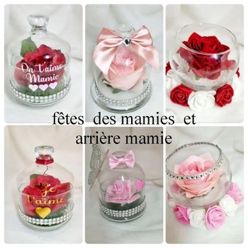 Rose sous cloche
