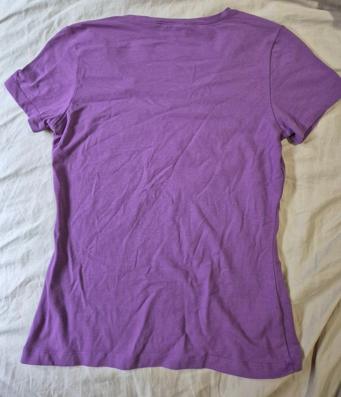Tee-shirt violet Sergio Tacchini - photo numéro 2