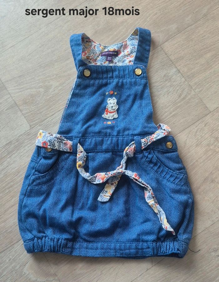 Robe salopette sergent major