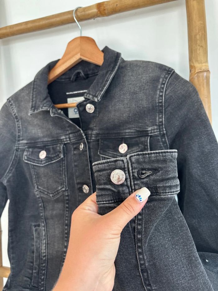 Veste en jean noir Only taille XS - photo numéro 8