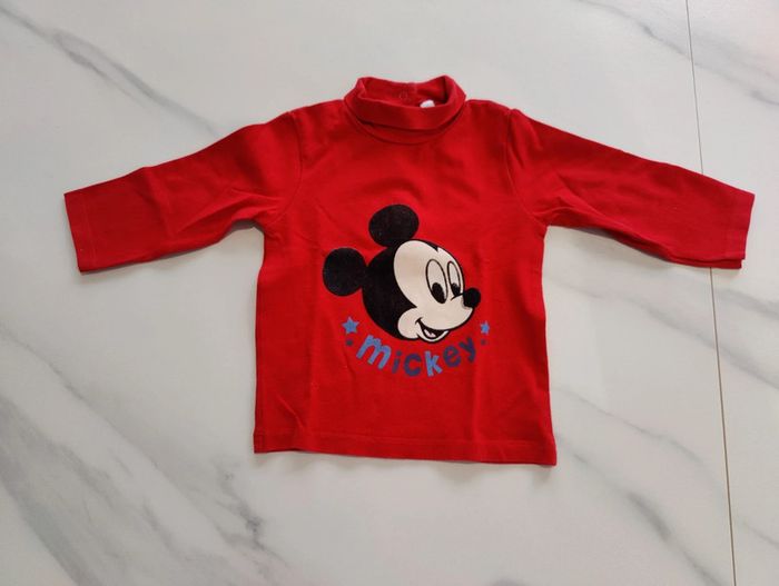 T-shirt manches longues Mickey