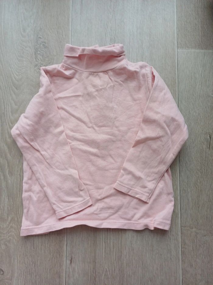 Pull colle roulé 12 mois