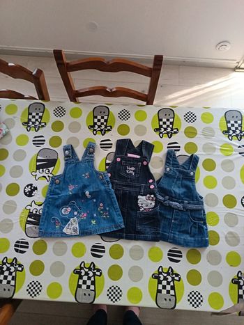 Lot 3 robes 3 mois Obaïbi Hello Kitty