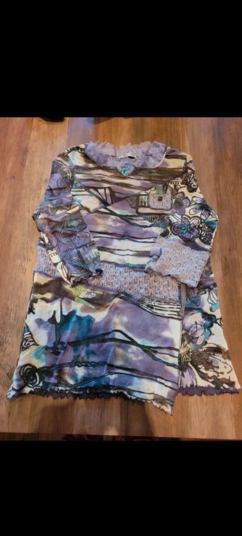 Tunique longue Christine Laure taille 5 (46)