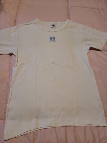 maillot de corps petit bateau 10ans  (1,50e)