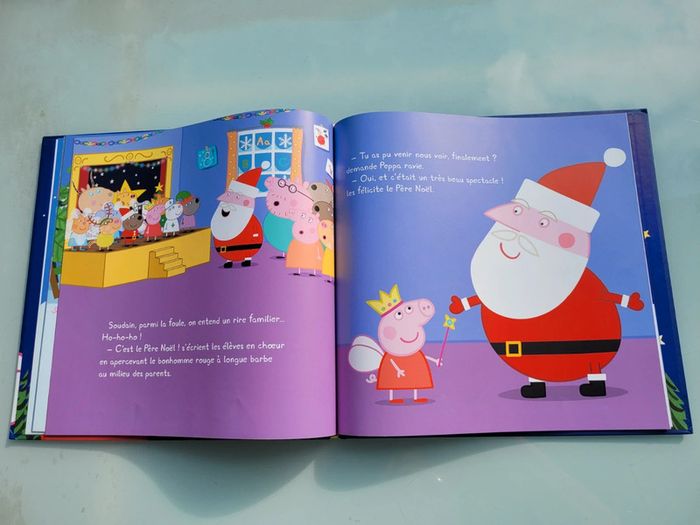 Livre grand format Peppa rencontre le Père-Noël 🎅 38 - photo numéro 8