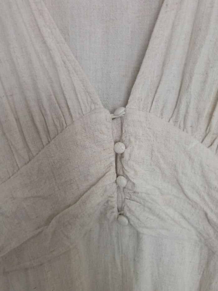 Combishort lin beige - photo numéro 3